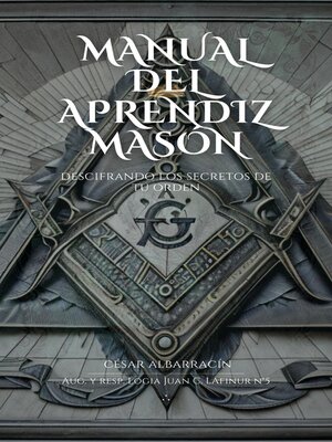cover image of "Manual del Aprendiz Masón